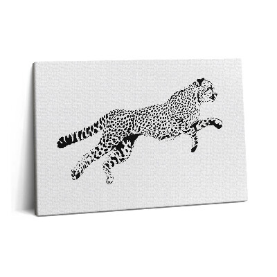 Canvas kép 60x40 Párduc sziluettje