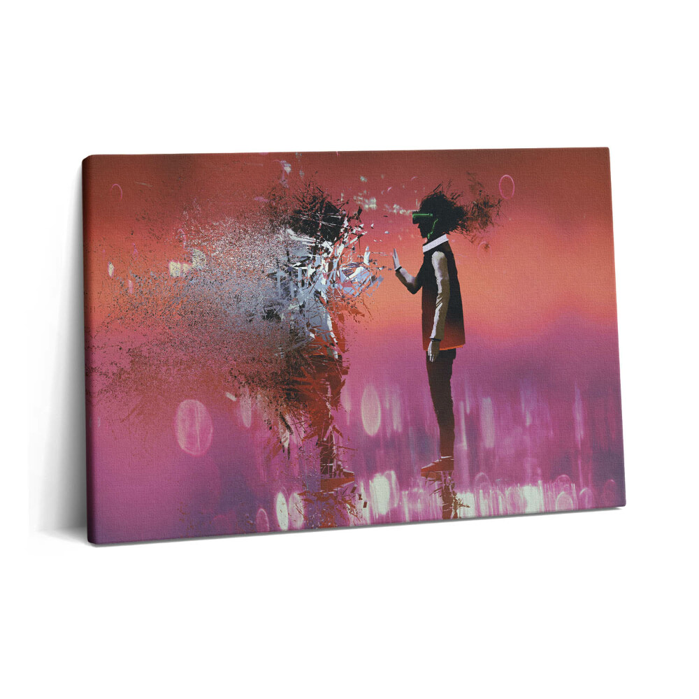 Canvas kép 60x40 Kibertér - egy lelkiállapot