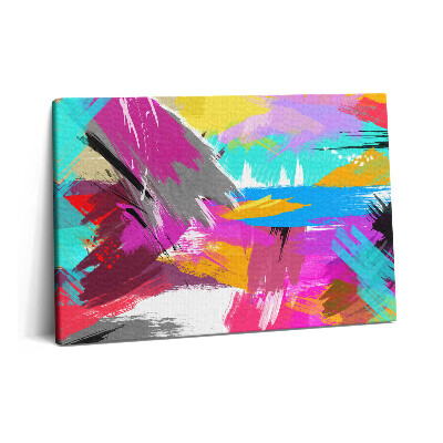 Canvas kép 60x40 Absztrakt ecsetvonások