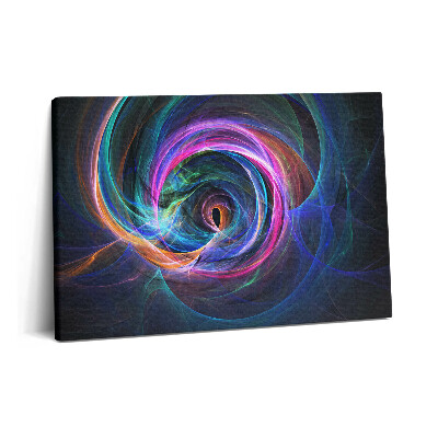 Canvas kép 60x40 Absztrakt - színes fraktál