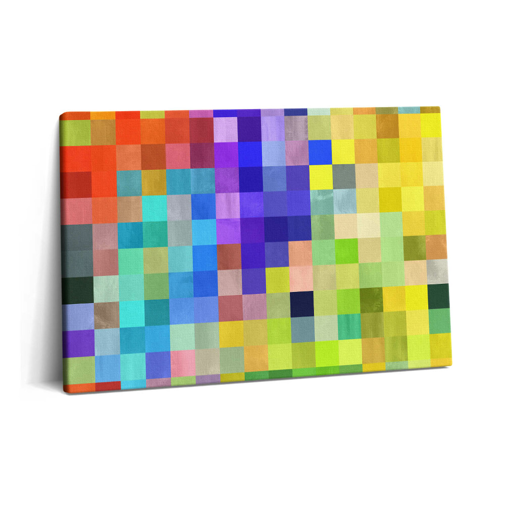 Canvas kép 60x40 Kis négyzetek kompozíciója