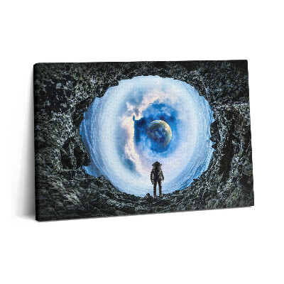 Canvas kép 60x40 Űrlyuk és űrhajós