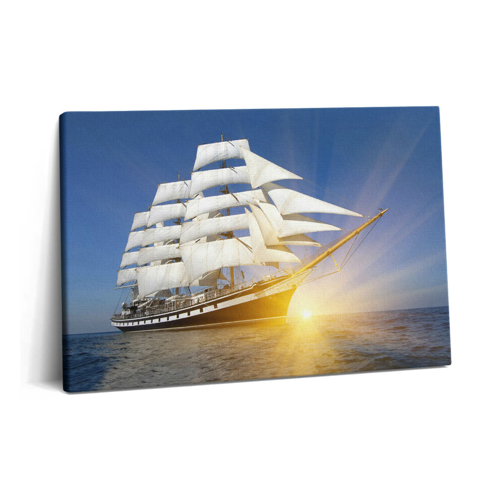 Canvas kép 60x40 Vitorlás jachtok - vitorlázás