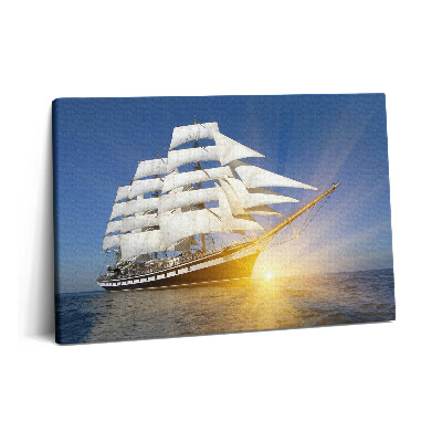 Canvas kép 60x40 Vitorlás jachtok - vitorlázás