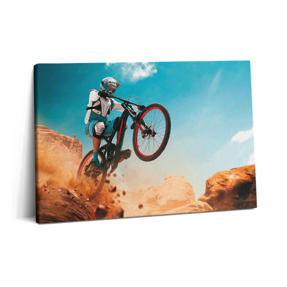 Canvas kép 60x40 Motorozás a sivatagban