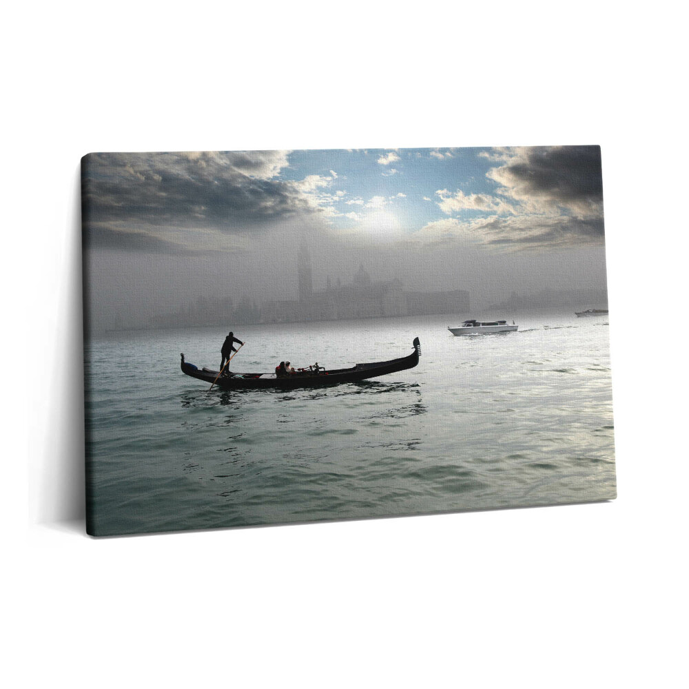 Canvas kép 60x40 Velencei gondolák