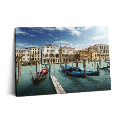 Canvas kép 60x40 Gondolák Velence Olaszország