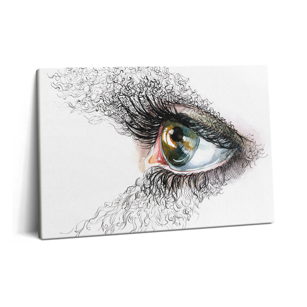 Canvas kép 60x40 Az emberi szem rajza