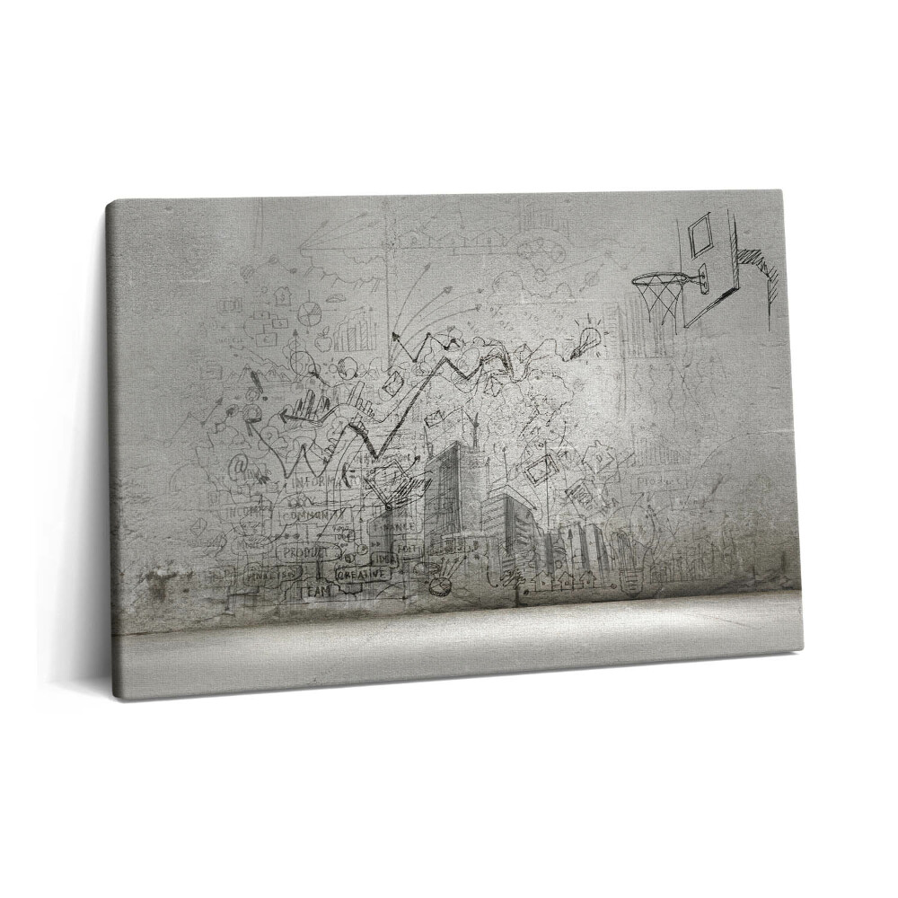 Canvas kép 60x40 Városi vázlat