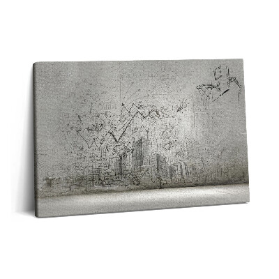 Canvas kép 60x40 Városi vázlat