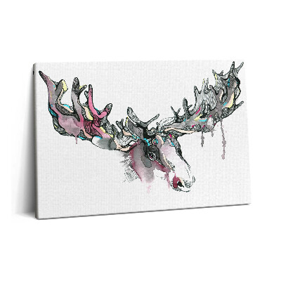 Canvas kép 60x40 Elk absztrakció