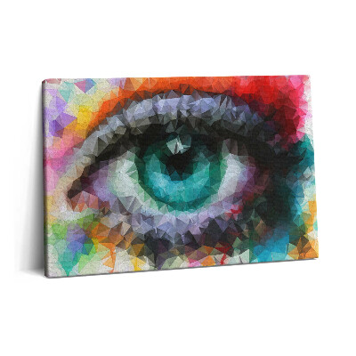 Canvas kép 60x40 Gyönyörű színes emberi szem