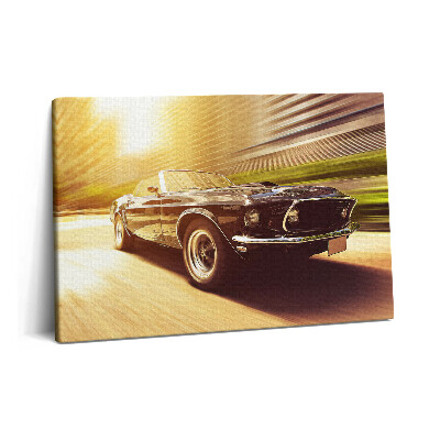 Canvas kép 60x40 Klasszikus autó mozgásban