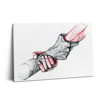 Canvas kép 60x40 Kézen fogva