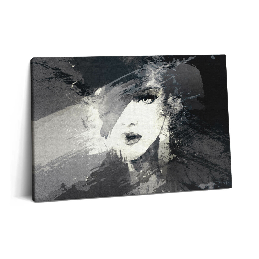 Canvas kép 60x40 Nő akvarellszerű stílusban