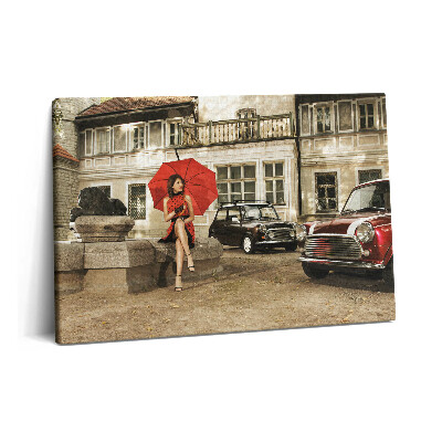 Canvas kép 60x40 Régi iskolai autók