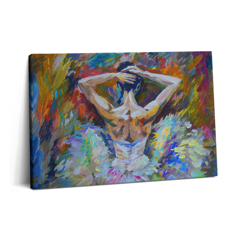 Canvas kép 60x40 Festett balerina