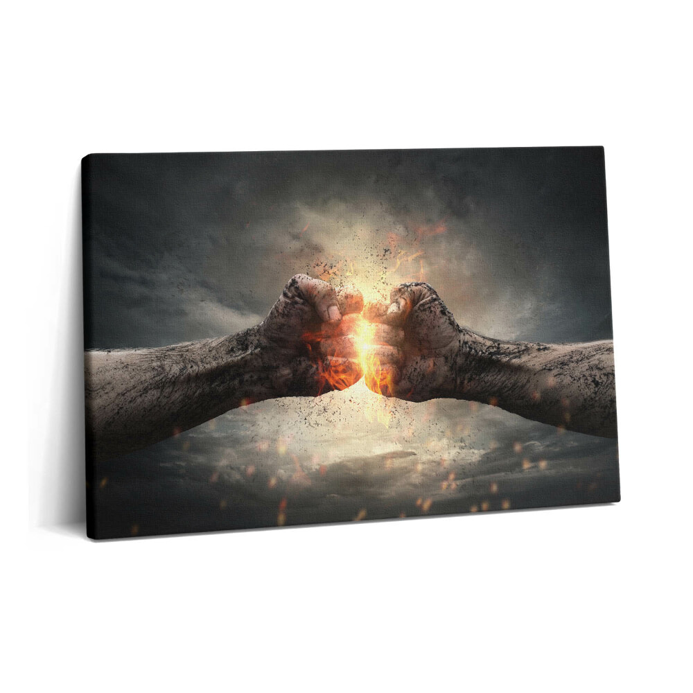 Canvas kép 60x40 Egy ököl ereje és hatalma