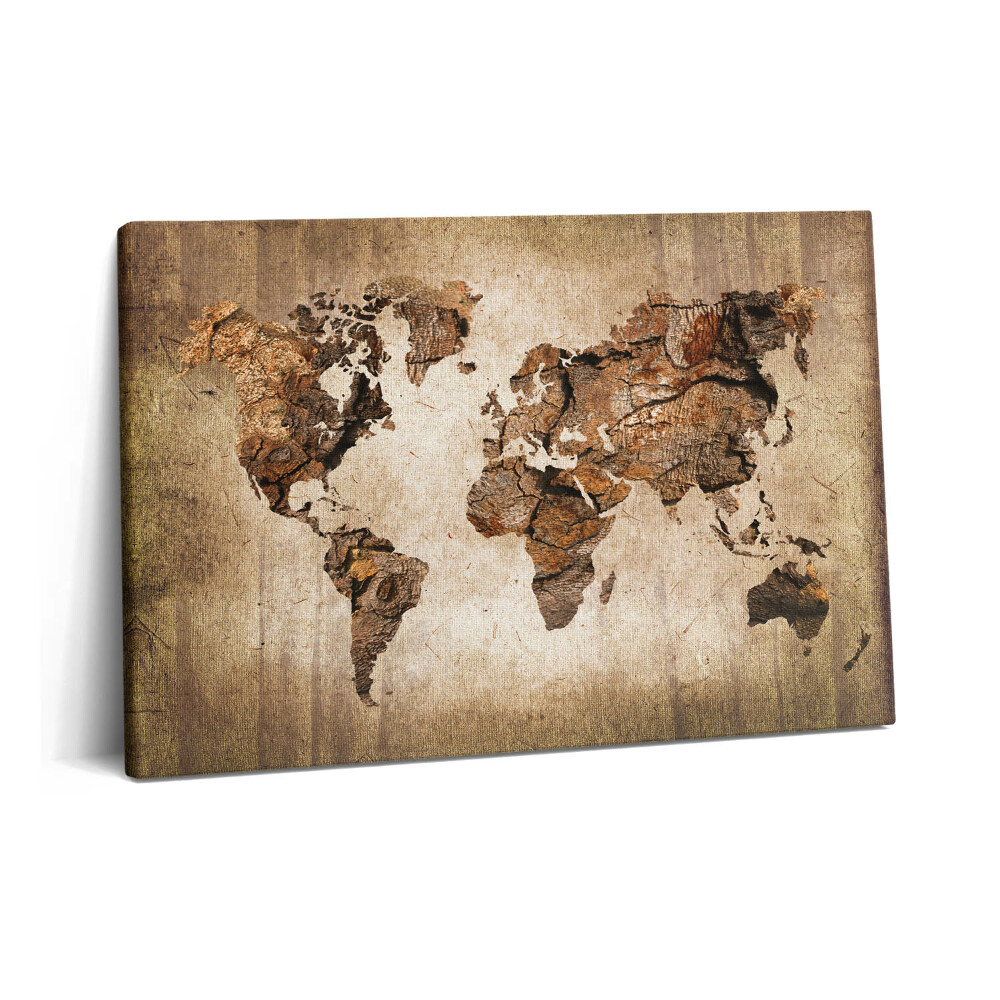 Canvas kép 60x40 Vintage világtérkép