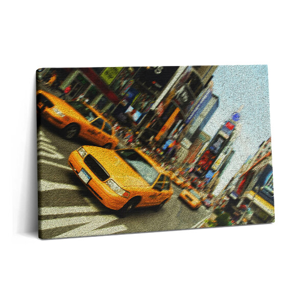Canvas kép 60x40 Sárga taxik New Yorkban