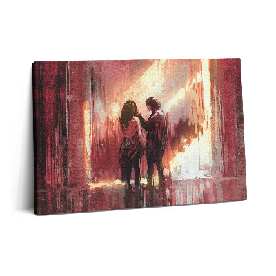 Canvas kép 60x40 Fiatal szerelmespár