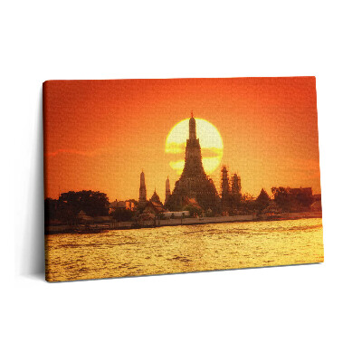 Canvas kép 60x40 Wat arun Bangkok Thaiföld