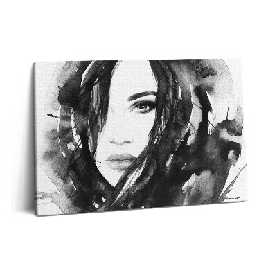 Canvas kép 60x40 Akvarell portré egy nőről