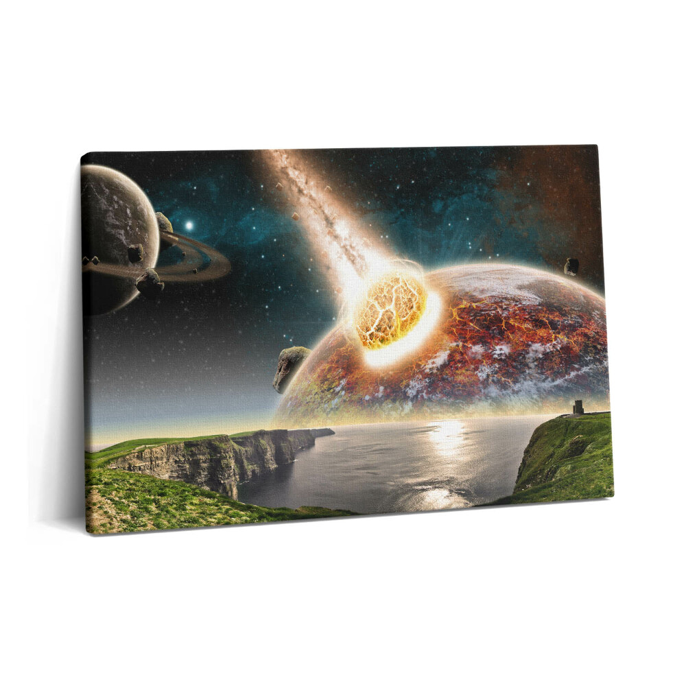 Canvas kép 60x40 Világvége bolygók
