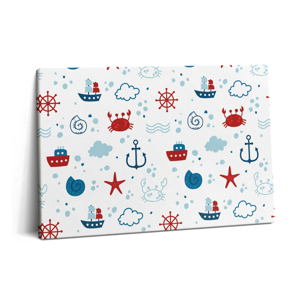 Canvas kép 60x40 Tengeri tengeri minták