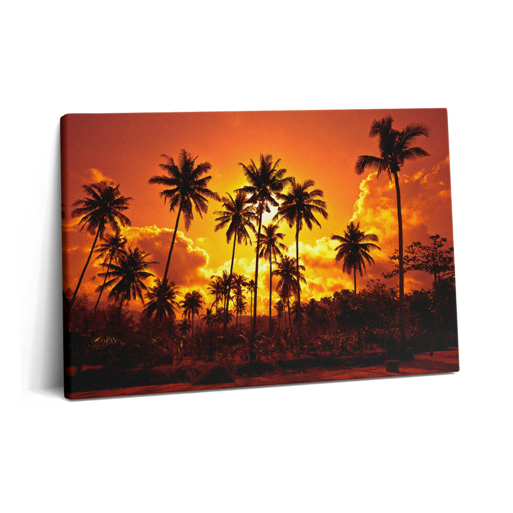 Canvas kép 60x40 Pálmafák Thaiföld Klong Prao strand