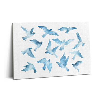 Canvas kép 60x40 A levegőben repülő madarak