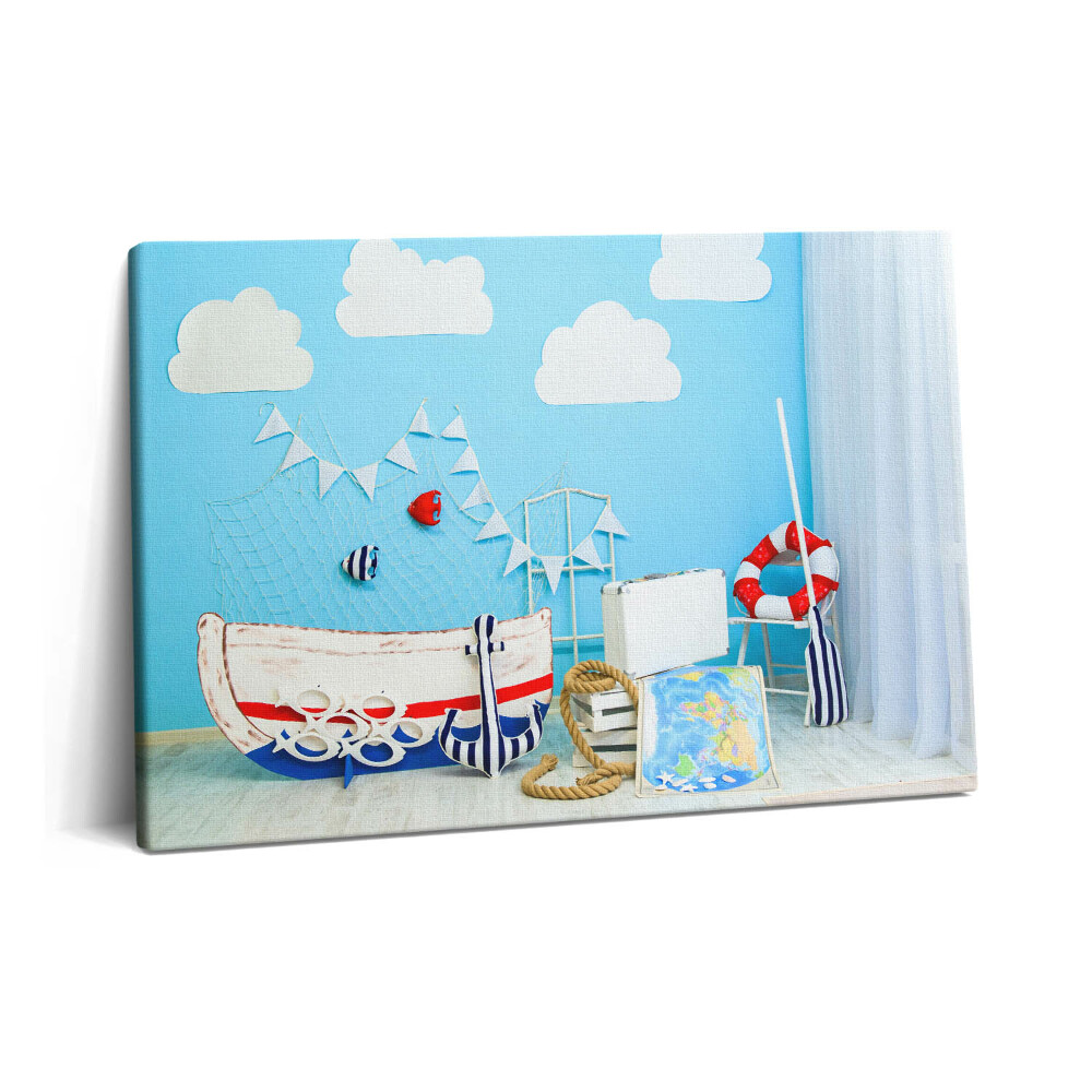 Canvas kép 60x40 Tengeri expedíció - gyerekszoba
