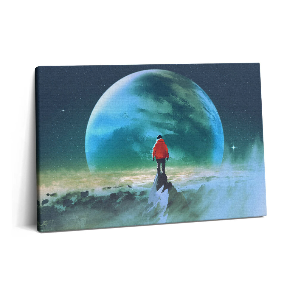 Canvas kép 60x40 Ember a Holdon