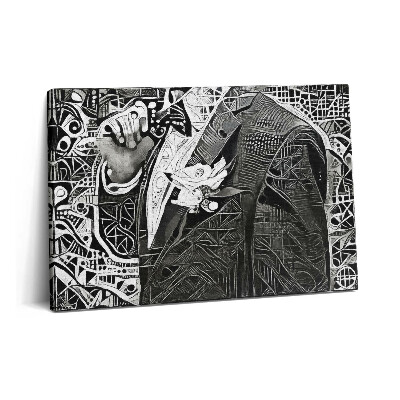 Canvas kép 60x40 Öltönyös férfi