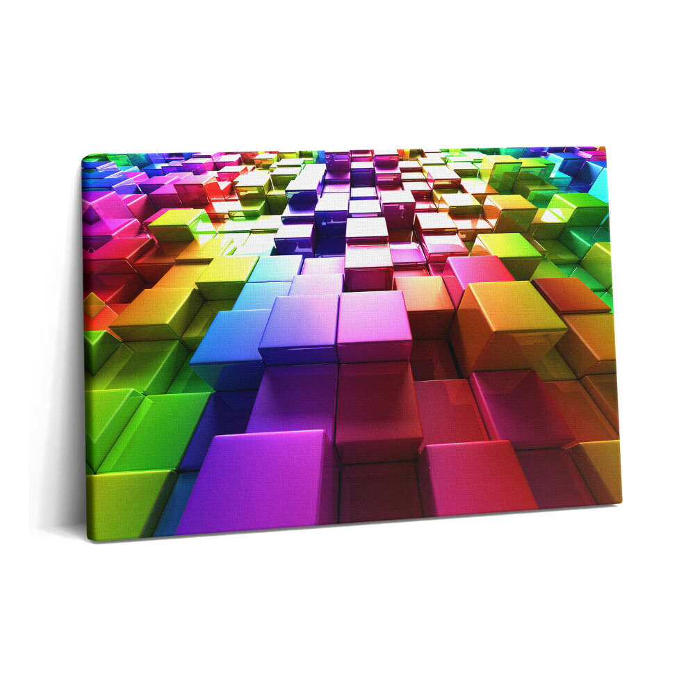 Canvas kép 60x40 Színes kockák