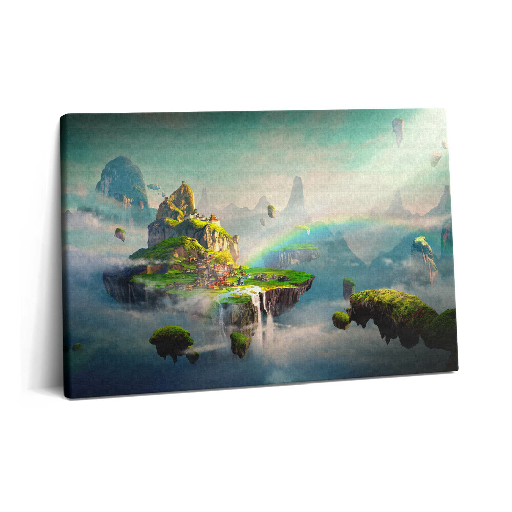 Canvas kép 60x40 Fantasztikus jelenetek kínai stílusban