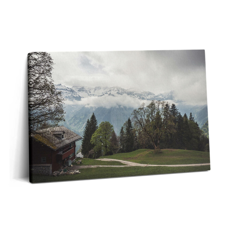 Canvas kép 60x40 Festői kilátás a hegyekre