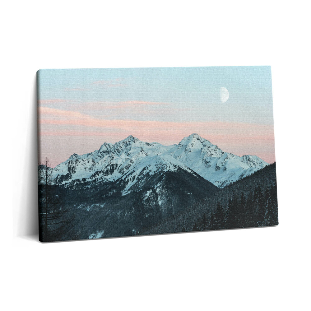 Canvas kép 60x40 Hegyvidék télen