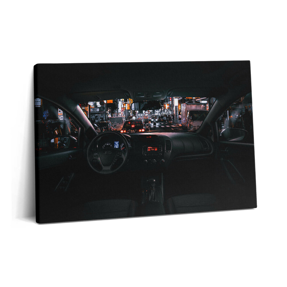 Canvas kép 60x40 Autó Tokióban