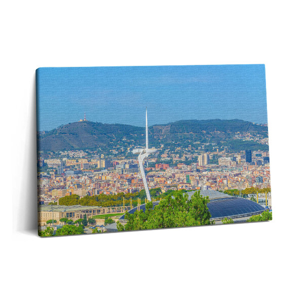 Canvas kép 60x40 Olimpiai park Barcelonában Katalóniában