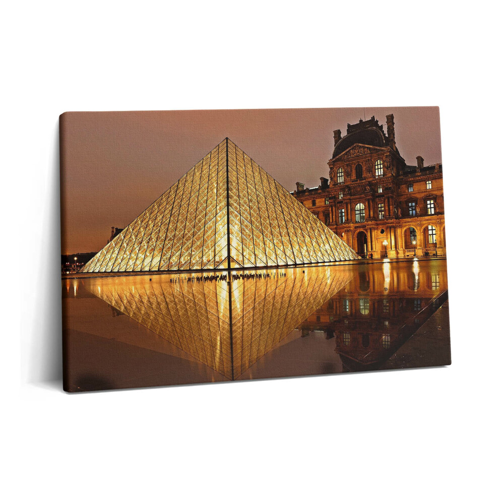 Canvas kép 60x40 Louvre Múzeum Párizsban