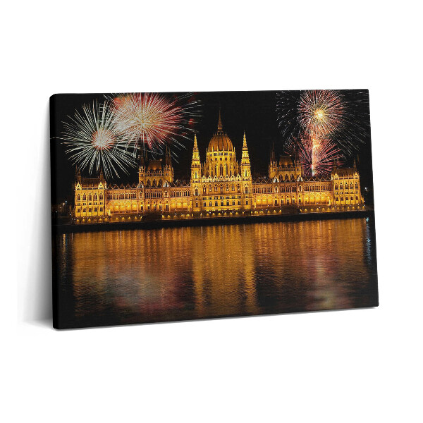 Canvas kép 60x40 Magyar Parlament épülete