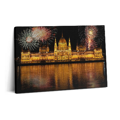 Canvas kép 60x40 Magyar Parlament épülete