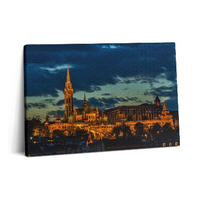 Canvas kép 60x40 Mátyás-templom Budapesten