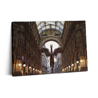 Canvas kép 60x40 A ló emlékműve Milánóban