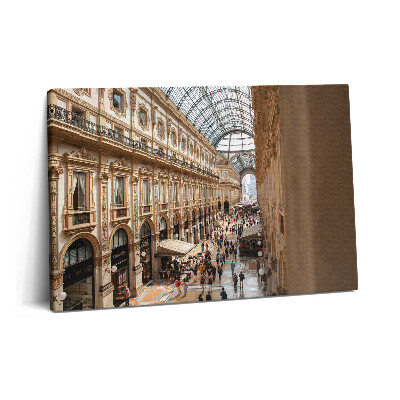 Canvas kép 60x40 Galleria Vittorio Emanuele II Olaszországban
