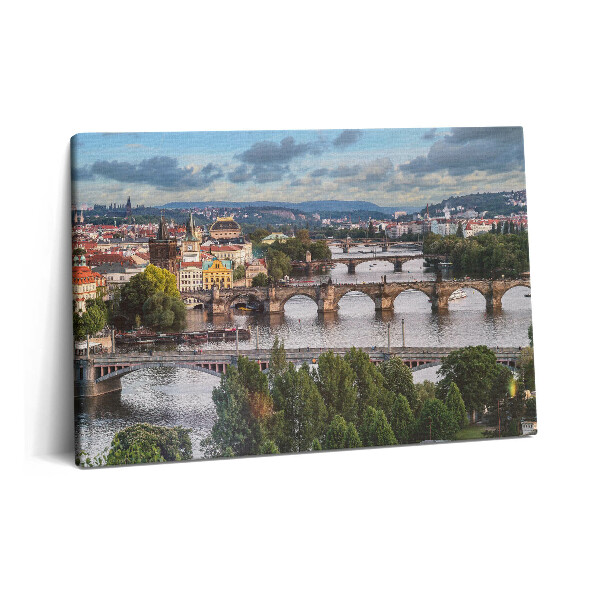 Canvas kép 60x40 Prágai kilátás