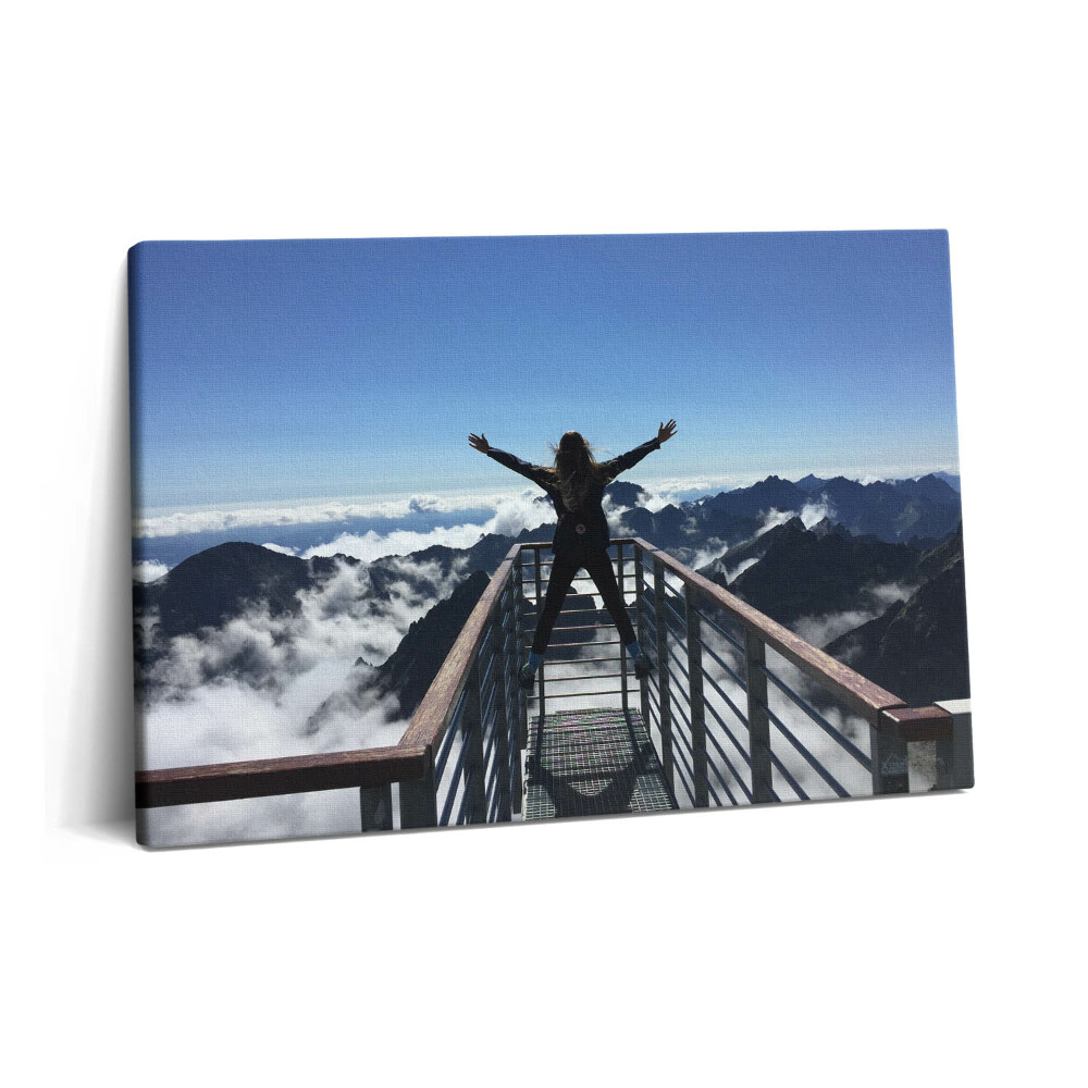 Canvas kép 60x40 Női Tátra Szlovákia