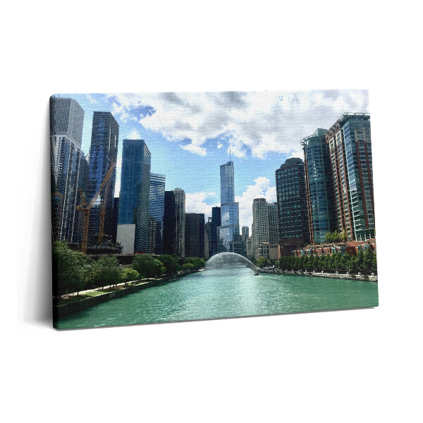 Canvas kép 60x40 Felhőkarcolók