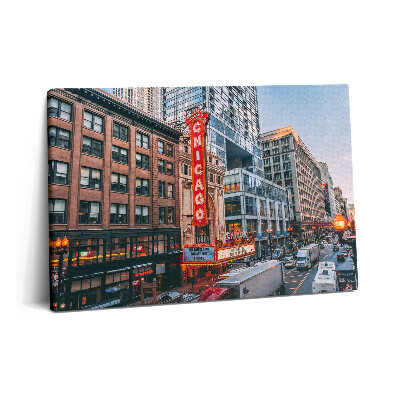 Canvas kép 60x40 Chicago épületeinek fényképe